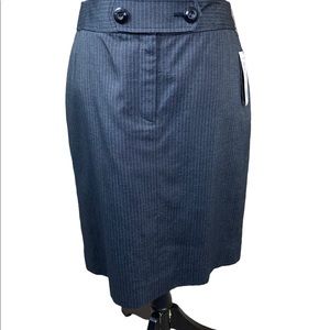 Etcetera NWOT Charcoal Gray Skirt